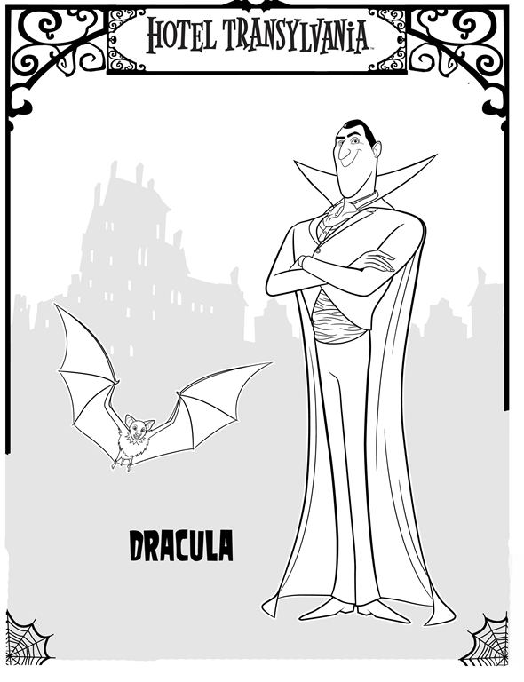 Vampire Coloring Pages To Print Vampire Coloring Pages To Print
